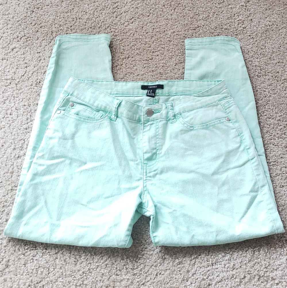Pastel Teal Pants
